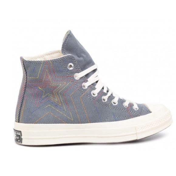 Converse All Star Chuck 70 Hi Black Cool Grey 6.5 - Picture 1 of 11